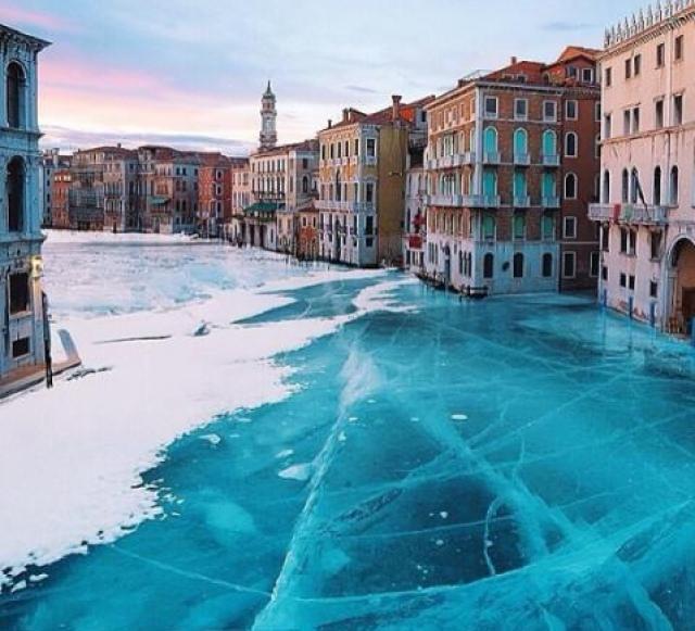 Venecia congelada 16 enero 2017