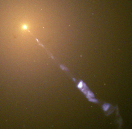 Chorro (jet) de la galaxia M87