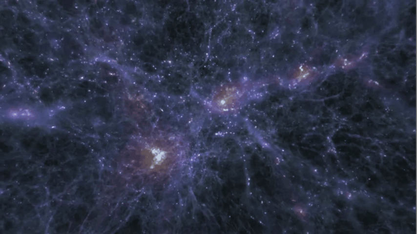 Filamentos eléctricos en el Universo