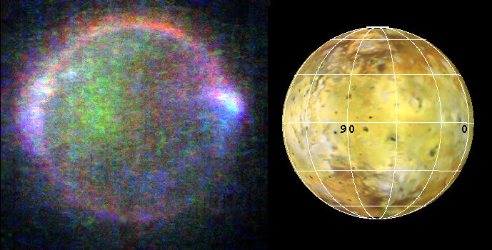 Io, uno de los satélites de Júpiter