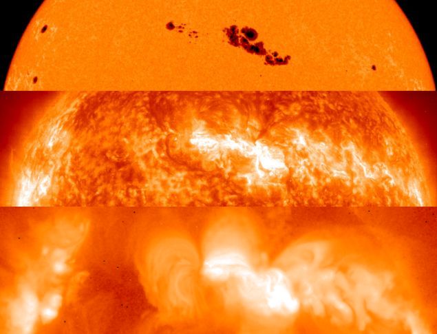 Observación de una mancha solar